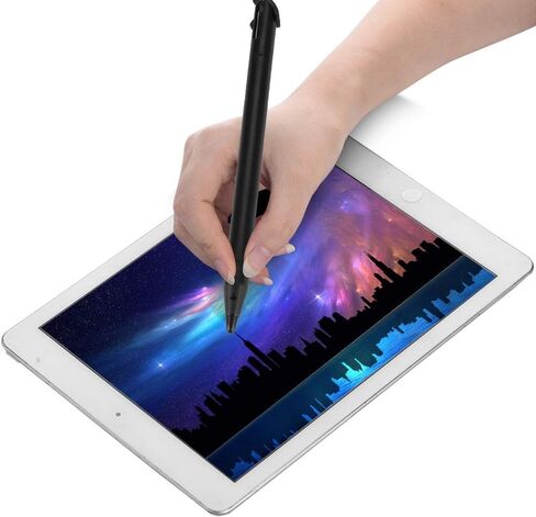 10 أقلام قلم New 3DS XL، مواد صديقة للبيئة، تصميم مريح باللمس، عبوة من 10 أقلام (أسود) in Kuwait