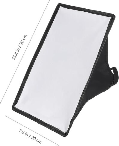 Homoyoyo Portable 20x30cm Photography Softbox Lighting Box for Camera Strobe Studio, Portable Diffuser Strobe Light Softbox for Portrait and Video Shooting in Saudi Arabia