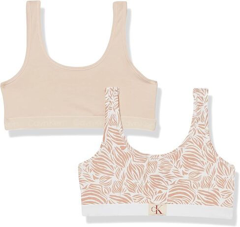 Calvin Klein Girls' Kids Modern Cotton Bralette, Multipack in Kuwait