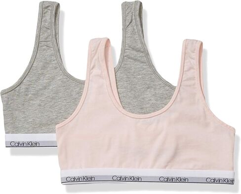 Calvin Klein Girls' Kids Modern Cotton Bralette, Multipack in Kuwait
