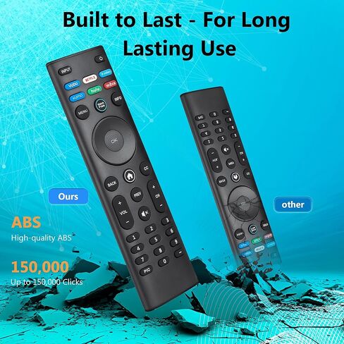 【Pack of 2】 Universal Remote Control XRT140 for VIZIO Smart TV Remote Replacement XRT136 XRT260 XRT270 Smartcast D, E, M, P, V, PX Series Smart TVs in Saudi Arabia