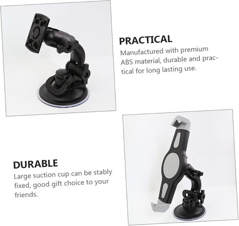 Car Holder Suction Cup Vehicle Tablet Stand for Windows Tablet Easy to Use in Saudi Arabia