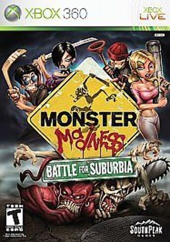 Monster Madness: Battle for Suburbia - Xbox 360 in Saudi Arabia