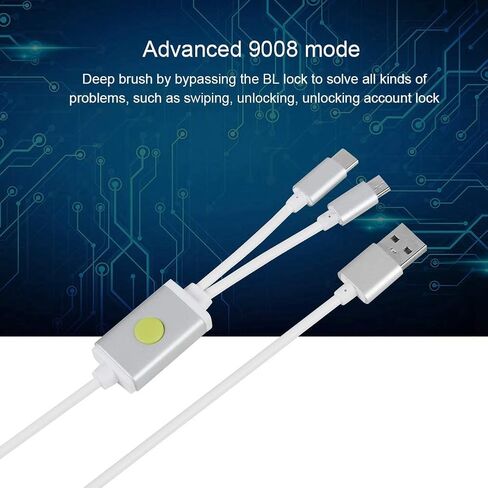 Hapivida Deep Flash Cable for Qualcomm 9008 Mode, Open Port BL Locks Engineering Tool Repair Solution for Phone 4S System Software Failure Recovery and Data Unlock in Saudi Arabia