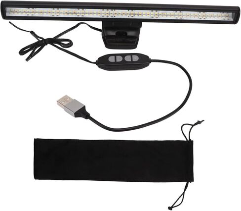 مصباح المهام LED للقراءة الإلكترونية من Acouto - شريط إضاءة لشاشة EyeCaring مع طاقة USB للإضاءة الفعالة in Saudi Arabia