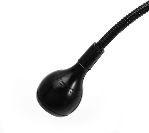 مصباح LED للقراءة، مصباح قراءة USB مرن معقوفة، 3 أوضاع ألوان 10 سطوع، ضوء كتاب العناية بالعين للأطفال وقت النوم، اجتماعات تكبير، المنزل والمكتب (أسود) in Kuwait