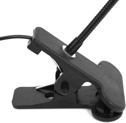 مصباح LED للقراءة، مصباح قراءة USB مرن معقوفة، 3 أوضاع ألوان 10 سطوع، ضوء كتاب العناية بالعين للأطفال وقت النوم، اجتماعات تكبير، المنزل والمكتب (أسود) in Kuwait