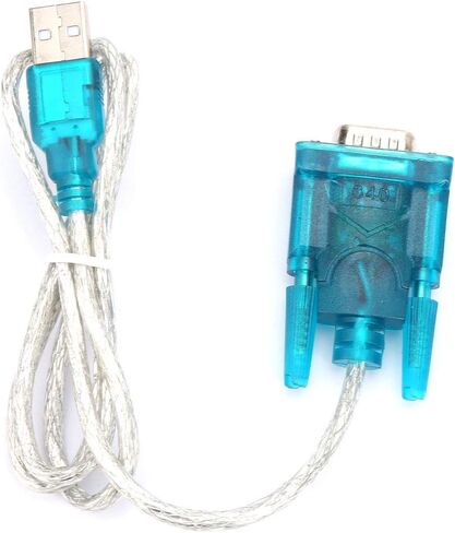 2 قطعة USB إلى RS232 محول المنفذ التسلسلي 9 دبوس كابل تسلسلي PlugandPlay الحل لاتصالات الكمبيوتر المحمول مع بطاقة التحكم LED / محول طرفية ISDN، اتصال سهل in Kuwait