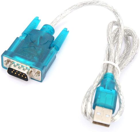 2 قطعة USB إلى RS232 محول المنفذ التسلسلي 9 دبوس كابل تسلسلي PlugandPlay الحل لاتصالات الكمبيوتر المحمول مع بطاقة التحكم LED / محول طرفية ISDN، اتصال سهل in Kuwait