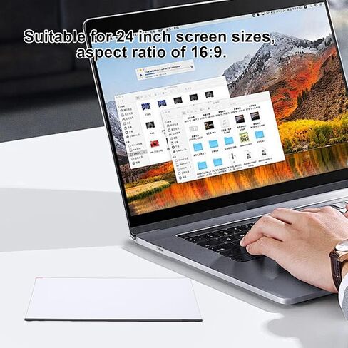 واقي شاشة حجب الضوء الأزرق للكمبيوتر من GOWENIC، أداء مضاد للضوء الأزرق، يقلل من إجهاد العين، مع حماية شاشتك، لجهاز كمبيوتر سطح المكتب مقاس 24 بوصة 16:9 in Saudi Arabia