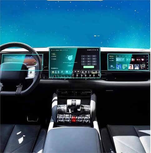 واقي للشاشة الشفافة لـ BYD Leopard 5 2025 2026 راديو السيارة نظام تحديد المواقع والملاحة واقي للشاشة من الزجاج المقسى in Kuwait
