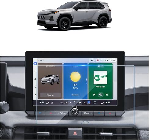 SKTU for 2026 Toyota RAV4 Screen Protector 12.9 Inch for 2026+ Toyota RAV4 (XSE/Limited) 12.9-Inch Infotainment Touchscreen [Ultra HD, Anti Glare&Scratch, 9H Hardness] 2026 RAV4 Accessories Tempered Glass Screen Cover in Kuwait