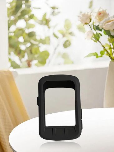 جراب لجهاز Wahoo ELEMNT Bolt V1 Satellite Communicator، جراب واقٍ ناعم من السيليكون المقاوم للصدمات من BOVUGAC وواقي شاشة TPU لجهاز Wahoo ELEMNT Bolt V1 GPS، حماية شاملة - أسود in Saudi Arabia