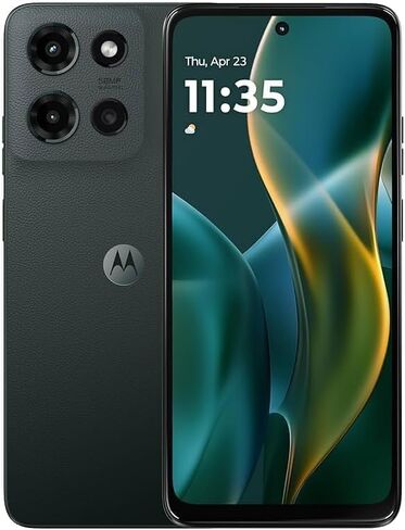 Motorola Moto G 5G (2025) XT2513-1 Unlocked Smartphone 128GB Storage 4GB RAM 6.6" FHD+ Display 50MP Camera Black (Renewed) in Saudi Arabia