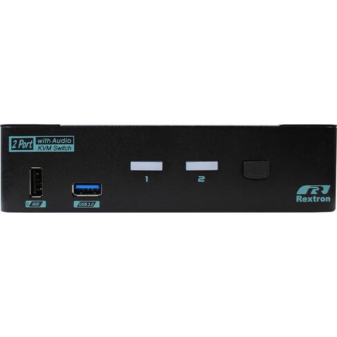 Displayport 1.2 & HDMI 2.0 KVM for 2 Computers 1 Monitor, 4K@60Hz, HDR10, HDCP 2.2/1.4 Compliance, USB 3.2 Gen 1, EDID Management, Auto/Manual Scan, Hotkey Control, Push Buttons, PKABM-G3112 in Saudi Arabia