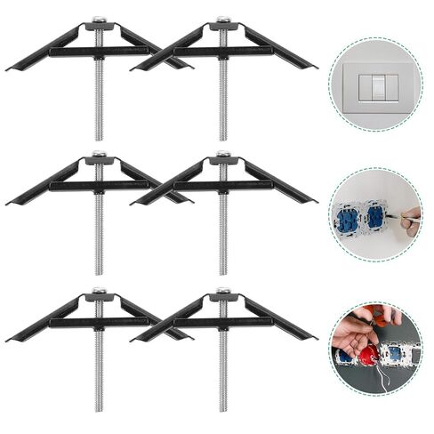 Universal 86mm Junction Box Repair Device with Insulation Support Rod Screws Tool 10pcs Set for Home and Electrician Use in Saudi Arabia