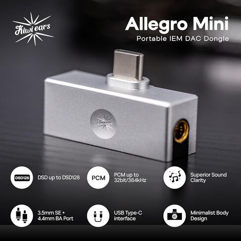 Linsoul THIEAUDIO Hype 4 MKII 2DD + 4BA Hybird داخل شاشة الأذن، سماعات HiFi سلكية IEM، ضبط محايد واستوديو لآذان Kiwi Allegro Mini المحمولة IEM DAC، مكبر صوت داخل الأذن in Saudi Arabia