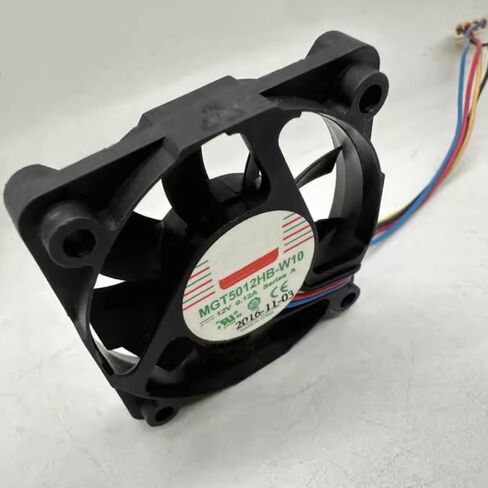 MGT5012HB-W10 DC 12V 0.12A 50x50x10mm مروحة تبريد 4 أسلاك in Saudi Arabia