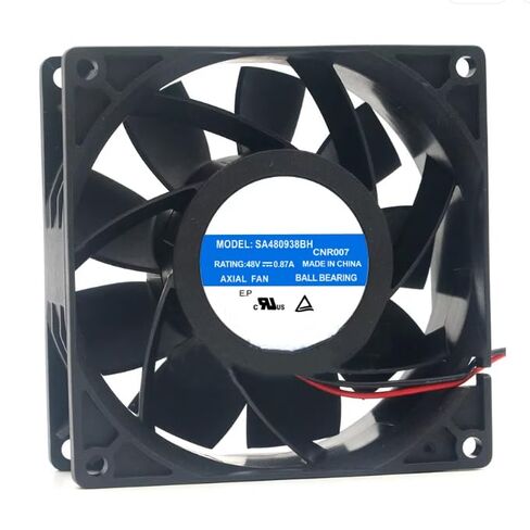 SA480938BH DC 48V 0.87A 90x90x38mm 2-Wire Cooling Fan in Saudi Arabia