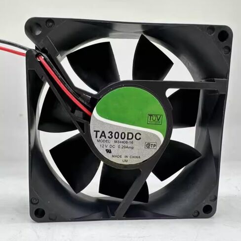 TA300DC M34406-16 DC 12V 0.29A 80x80x25mm مروحة تبريد بسلكين in Saudi Arabia