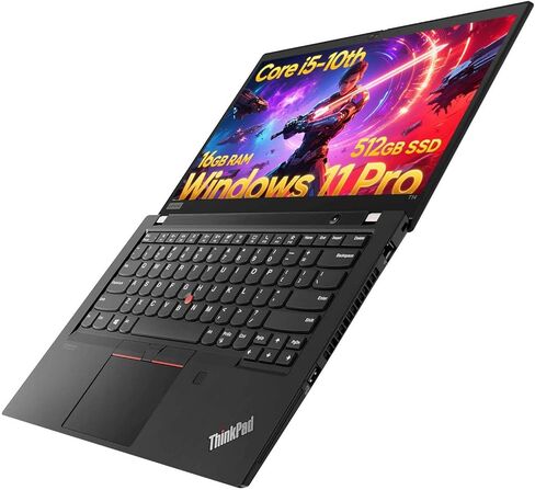 كمبيوتر محمول Lenovo Thinkpad T14 Business، شاشة 14 بوصة FHD، Core i5-10310U(1.7 جيجا هرتز-4.4 جيجا هرتز)، ذاكرة الوصول العشوائي DDR4 سعة 16 جيجا بايت، 512 جيجا SSD، كاميرا ويب، HDMI، Windows 11 Pro (متجدد) in Kuwait