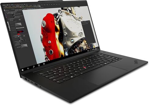 كمبيوتر محمول Lenovo ThinkPad P1 Gen 7 AI، Intel Ultra 9 185H vPro، NVIDIA RTX 3000 Ada، ذاكرة الوصول العشوائي 64 جيجابايت، 4 تيرابايت SSD، 16 بوصة 4K OLED (3840 × 2400) IPS، مضادة للتوهج، شاشة تعمل باللمس، كاميرا 5 ميجابكسل RGB + IR، واي فاي 7، ويندوز 11 in Saudi Arabia