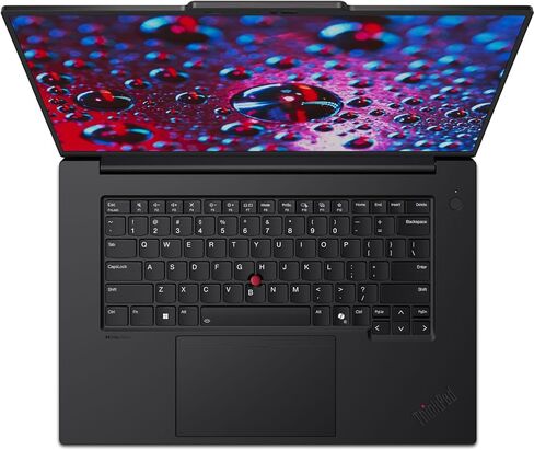 كمبيوتر محمول Lenovo ThinkPad P1 Gen 7 AI، Intel Ultra 9 185H vPro، NVIDIA RTX 3000 Ada، ذاكرة الوصول العشوائي 64 جيجابايت، 4 تيرابايت SSD، 16 بوصة 4K OLED (3840 × 2400) IPS، مضادة للتوهج، شاشة تعمل باللمس، كاميرا 5 ميجابكسل RGB + IR، واي فاي 7، ويندوز 11 in Saudi Arabia