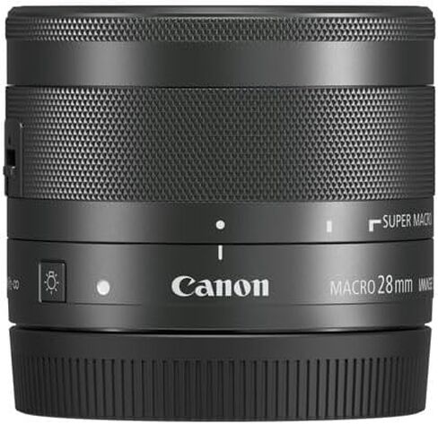Canon EF-M 28mm f/3.5 Macro هو إصدار STM الدولي (بدون ضمان) in Kuwait