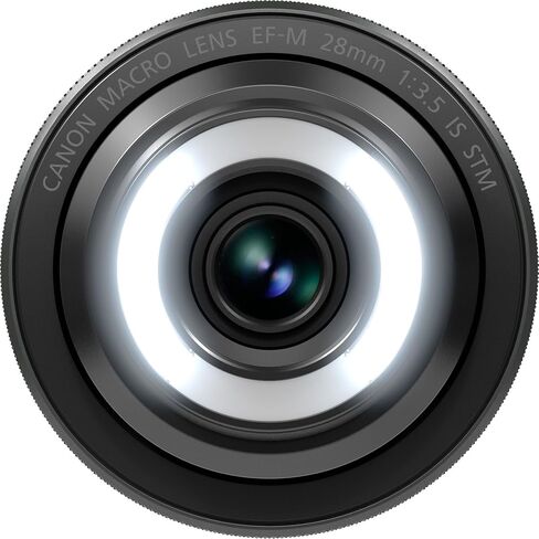 Canon EF-M 28mm f/3.5 Macro هو إصدار STM الدولي (بدون ضمان) in Kuwait