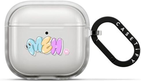 حافظة CASETiFY Impact Airpods (الجيل الرابع) مع حلقة - قلوب بولكا داوب شفافة - فروست in Kuwait