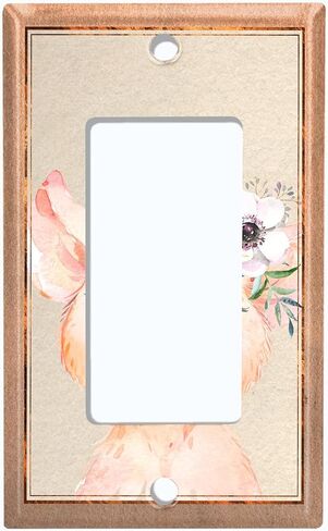Metal Light Switch Plate Cover Cute Baby Animal Pig ANM046 in Saudi Arabia