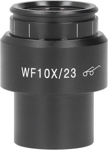 عدسة مجهر واجهة 30 مم، عدسة عينية، عدسة عينية 30 مم زاوية واسعة WF10X/23 ديوبتر قابلة للتعديل مع غمد in Kuwait