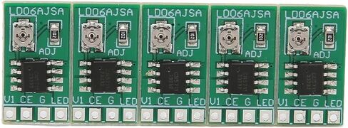 لوحة تشغيل LED بتيار مستمر 2.8 إلى 6 فولت، محرك تيار مستمر LED قابل للتعديل من 30 إلى 1500 مللي أمبير، وحدة تشغيل LED متعددة الأغراض لمحرك 3 فولت 3.3 فولت 3.7 فولت 4.5 فولت 5 فولت 6 فولت in Kuwait