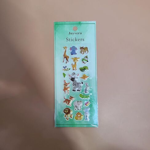 Joyvera Stickers 3D animal designs offer a variety of decorative options, perfect for crafting or temporary decoration. in Saudi Arabia