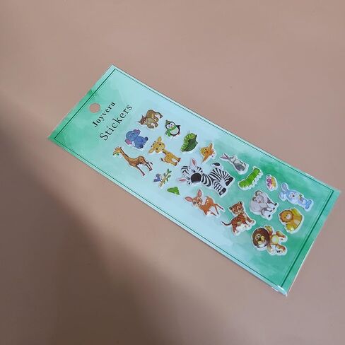 Joyvera Stickers 3D animal designs offer a variety of decorative options, perfect for crafting or temporary decoration. in Saudi Arabia