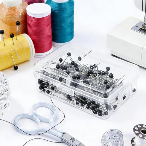200 Pack Sewing Products, Butterfly Head Colored Pins for Quilting, Crafting & Sewing Projects, Assorted Random Colors, Flat Head Design in Saudi Arabia