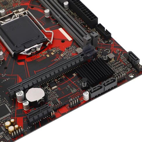 EX H410M V3 M ATX Motherboard for 10th Gen CPUs, Channel DDR4 2933MHz (64GB), PCIe x16/x1 Slots, 3X SATA III Ports, HD Display Output,LGA 1200 Socket in Saudi Arabia