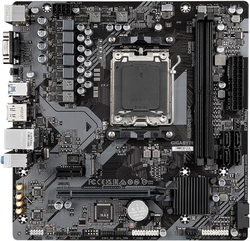 اللوحة الأم جيجابايت B650M S2H (AM5/2xDDR5/HDMI/DP/VGA/USB 3.2/M.2) in Saudi Arabia