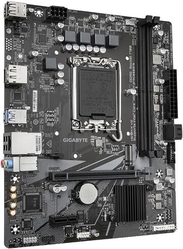 GIGABYTE H610M K V2 Motherboard - Intel Core 14th CPUs, up to 5600MHz DDR5, 1xPCIe 3.0 M.2, 1GbE LAN, USB 3.2 Gen 1 in Saudi Arabia