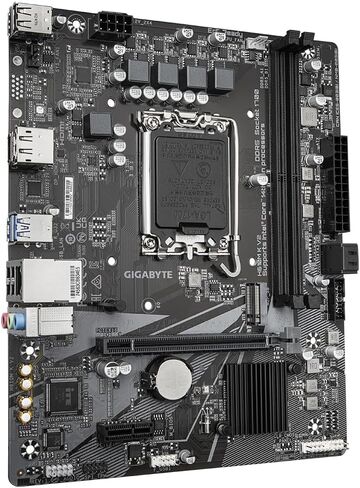 GIGABYTE H610M K V2 Motherboard - Intel Core 14th CPUs, up to 5600MHz DDR5, 1xPCIe 3.0 M.2, 1GbE LAN, USB 3.2 Gen 1 in Saudi Arabia