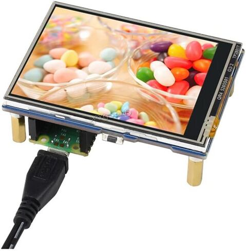 وحدة عرض تعمل باللمس مقاس 2.8 بوصة لـ Raspberry Pi Pico 262K ألوان 320 × 240 بكسل وحدة تحكم واجهة SPI XPT2046 ST7789 Driver @XYGStudy (Pico-ResTouch-LCD-2.8) in Saudi Arabia