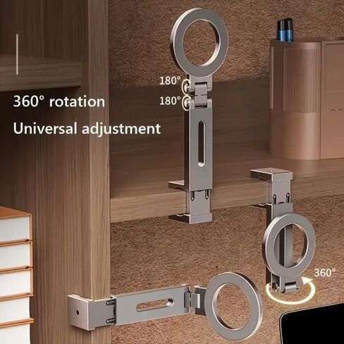Flexible Rotation Magnetic Phone Holder Universal Travel Hands Free Airplane Mount for iPhone 17 16 15 14 13 12 Pro Max in Saudi Arabia