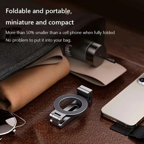 Flexible Rotation Magnetic Phone Holder Universal Travel Hands Free Airplane Mount for iPhone 17 16 15 14 13 12 Pro Max in Saudi Arabia