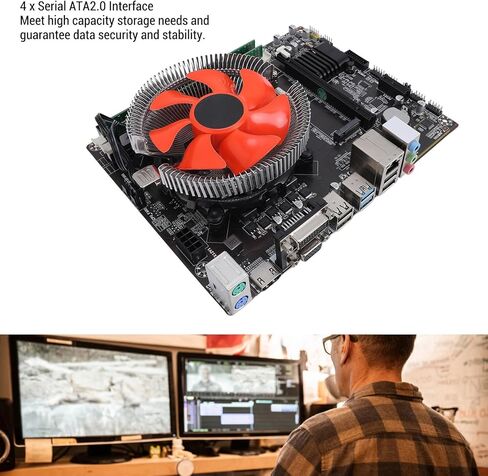 مجموعة اللوحة الأم للكمبيوتر المكتبي، 4-Core 8-Thread Double Channel 8G DDR3 Memory M.2 PCI E 16X Slot NGFG NVME DDR3 1600/1333/1066 MHZ اللوحة الرئيسية للطاقة لمعالج I7 4770 in Kuwait