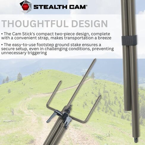 Stealth Cam SD Card Reader and Viewer with 4.3-Inch LCD Touchscreen and Touch Detection (4-Pack) Bundle with Trail Camera Mount Stick (4-Pack), 32GB Memory Card (8-Pack), and Card Reader (17 Items) in Saudi Arabia