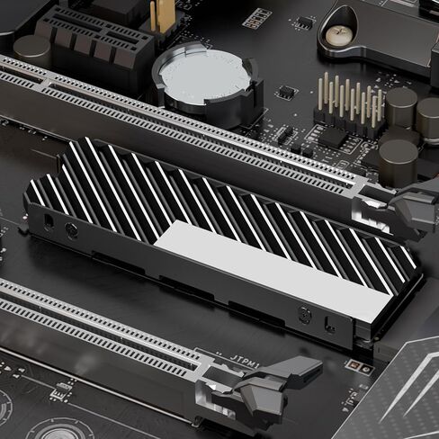 أنظمة تبريد محركات الأقراص الصلبة العالية مع تبديد الحرارة المحسن لملحقات المشتت الحراري 2280 NVMe لمحرك الأقراص الصلبة PC SSD in Kuwait