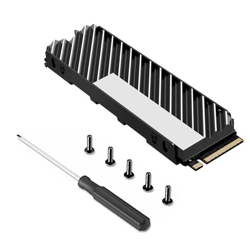أنظمة تبريد محركات الأقراص الصلبة العالية مع تبديد الحرارة المحسن لملحقات المشتت الحراري 2280 NVMe لمحرك الأقراص الصلبة PC SSD in Kuwait