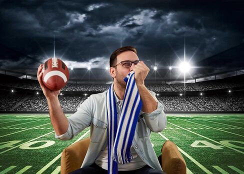 Football Field Backdrop Sports Stadium Photography Background Football Theme Birthday Party Decorations Banner Supplies (82x59inch(7x5FT)) in Kuwait