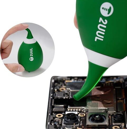 DIYPHONE لينة طرف الكاميرا منفاخ الغبار عدسة منفاخ الهواء عدسة الكاميرا نظافة منفاخ الهواء منفاخ الغبار للهاتف عدسة الاستشعار LCD لوحة المفاتيح الشاشة، الأخضر in Kuwait