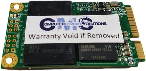 CMS 128GB Mini m-SATA SSD Drive SATA III 6GB/s Compatible with Toshiba Portege R30-A-10H, R30-A-13T - C29 in Saudi Arabia